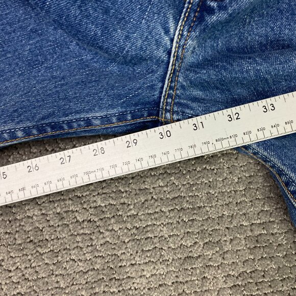 Vintage Y2K Levi's 505 Regular Fit Straight Leg Jeans Men's 40 x 30 Fits 38x30 - Picture 15 of 15